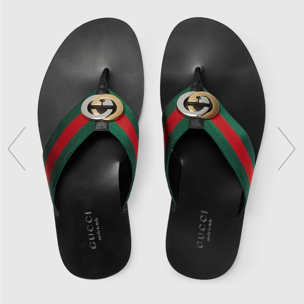 Gucci-Men’s Thong Sandals in Size 11 US